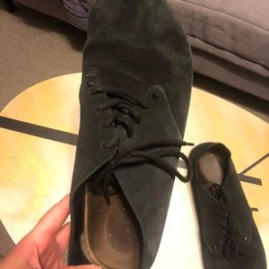 Birkenstock lace up loafers